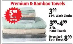 Ocean State Job Lot Premium & Bamboo Towels offer
