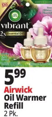 Ocean State Job Lot Airwick Oil Warmer Refill offer