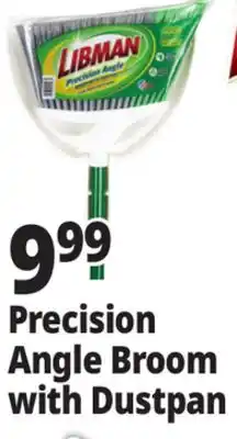 Ocean State Job Lot Libman Precision Angle Broom with Dustpan offer