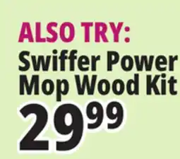 Ocean State Job Lot Swiffer Power Mop for Wood Floor Cleaning Kit 6 Piece offer