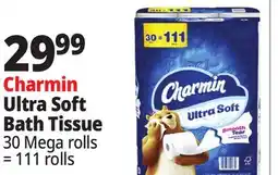 Ocean State Job Lot Charmin Ultra Soft Bathroom Tissue Ultra Soft 30 Mega Rolls offer
