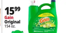 Ocean State Job Lot Gain + Aroma Boost Original Laundry Detergent 154 oz offer