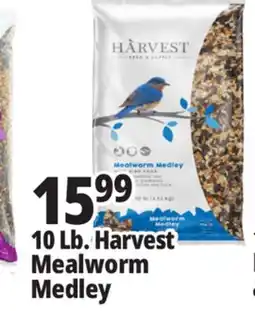 Ocean State Job Lot Harvest Seed & Supply Mealworm Medley Wild Bird Food 10 lb offer