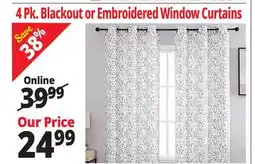 Ocean State Job Lot Window Curtains offer