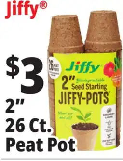 Ocean State Job Lot 2 Biodegradable Seed Starting Jiffy-Pots 26 Pots offer