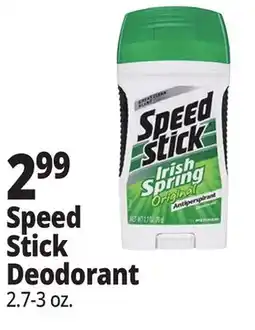 Ocean State Job Lot Speed Stick Deodorant offer