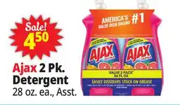 Ocean State Job Lot Ajax 2 Pk. Detergent offer