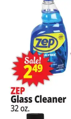 Ocean State Job Lot ZEP Glass Cleaner offer