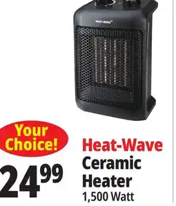 Ocean State Job Lot Heat-Wave Ceramic Heater offer