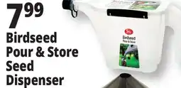 Ocean State Job Lot Birdseed Pour & Store Dispenser offer