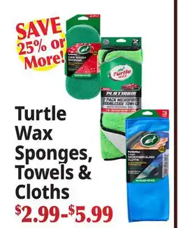 Ocean State Job Lot Turtle Wax Sponges, Towels & Cloths offer