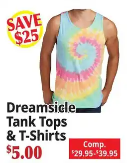 Ocean State Job Lot Dreamsicle Tank Tops & T-Shirts offer