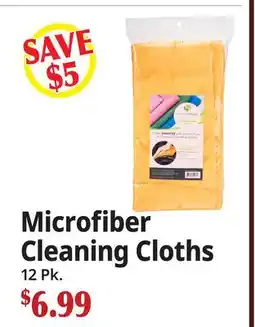 Ocean State Job Lot Microfiber Cleaning Cloths offer