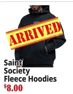 Ocean State Job Lot Saint Society Fleece Hoodies offer