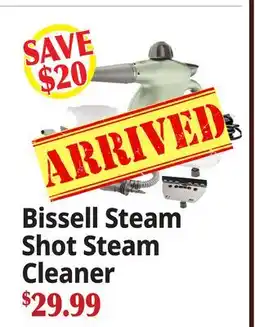 Ocean State Job Lot Bissell Steam Shot Steam Cleaner offer