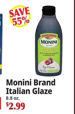 Ocean State Job Lot Monini Brand Italian Glaze offer