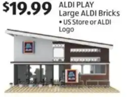 Aldi Aldi play large aldi bricks offer