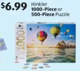 Aldi Hinkler 1000-Piece or 500-Piece Puzzle offer