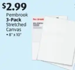 Aldi Pembrook Stretched Canvas offer
