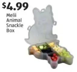 Aldi Melii Animal Snackle Box offer