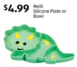 Aldi Melii silicone plate or bowl offer