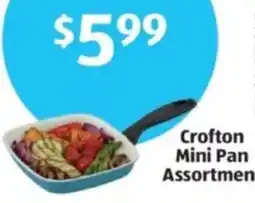Aldi Crofton Mini Pan Assortment offer