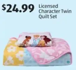 Aldi Licensed Character Twin Quilt Set offer