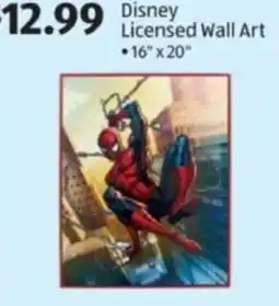 Aldi Disney Licensed Wall Art offer