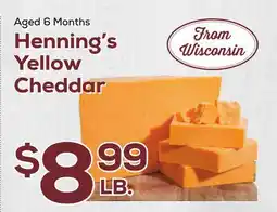 DeCicco & Sons Henning's Yellow Cheddar offer