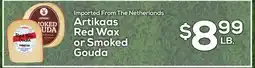 DeCicco & Sons Artikaas Red Wax or Smoked Gouda offer