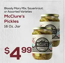 DeCicco & Sons McClure's Pickles offer