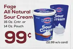 DeCicco & Sons Fage All Natural Sour Cream offer