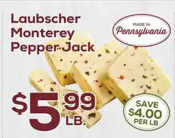 DeCicco & Sons Laubscher Monterey Pepper Jack offer
