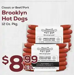 DeCicco & Sons Brooklyn Hot Dogs offer