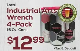 DeCicco & Sons Industrial Arts Wrench 4-Pack offer