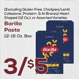 DeCicco & Sons Barilla Pasta -. Box offer