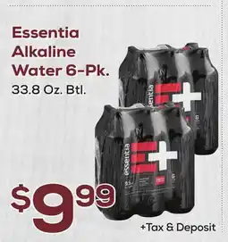 DeCicco & Sons Essentia Alkaline Water 6 - Pk offer