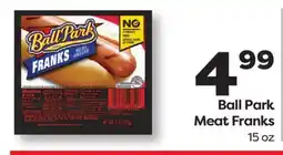 Weis Markets Ball Park Meat Franks offer