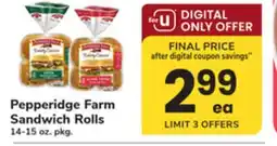 ACME Pepperidge Farm Sandwich Rolls offer