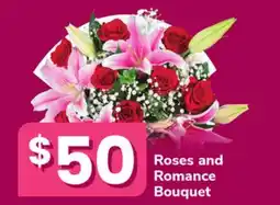 ACME Roses and Romance Bouquet offer