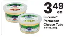 ACME Lucerne Parmesan Cheese Tubs offer