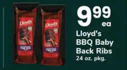 ACME Lloyd's BBQ Baby Back Ribs offer