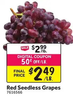 Stop&Shop Red Seedless Grapes offer