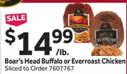 Stop&Shop Boar's Head Buffalo or Everroast Chicken offer