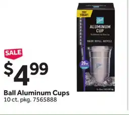 Stop&Shop Ball Aluminum Cups offer