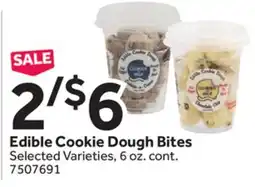 Stop&Shop Edible Cookie Dough Bites offer