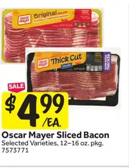 Stop&Shop Oscar Mayer Sliced Bacon offer