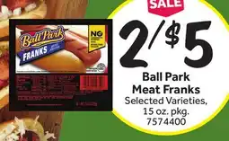 Stop&Shop Ball Park Meat Franks offer