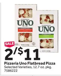 Stop&Shop Pizzeria Uno Flatbread Pizza offer