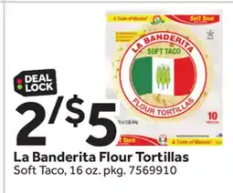 Stop&Shop La Banderita Flour Tortillas offer